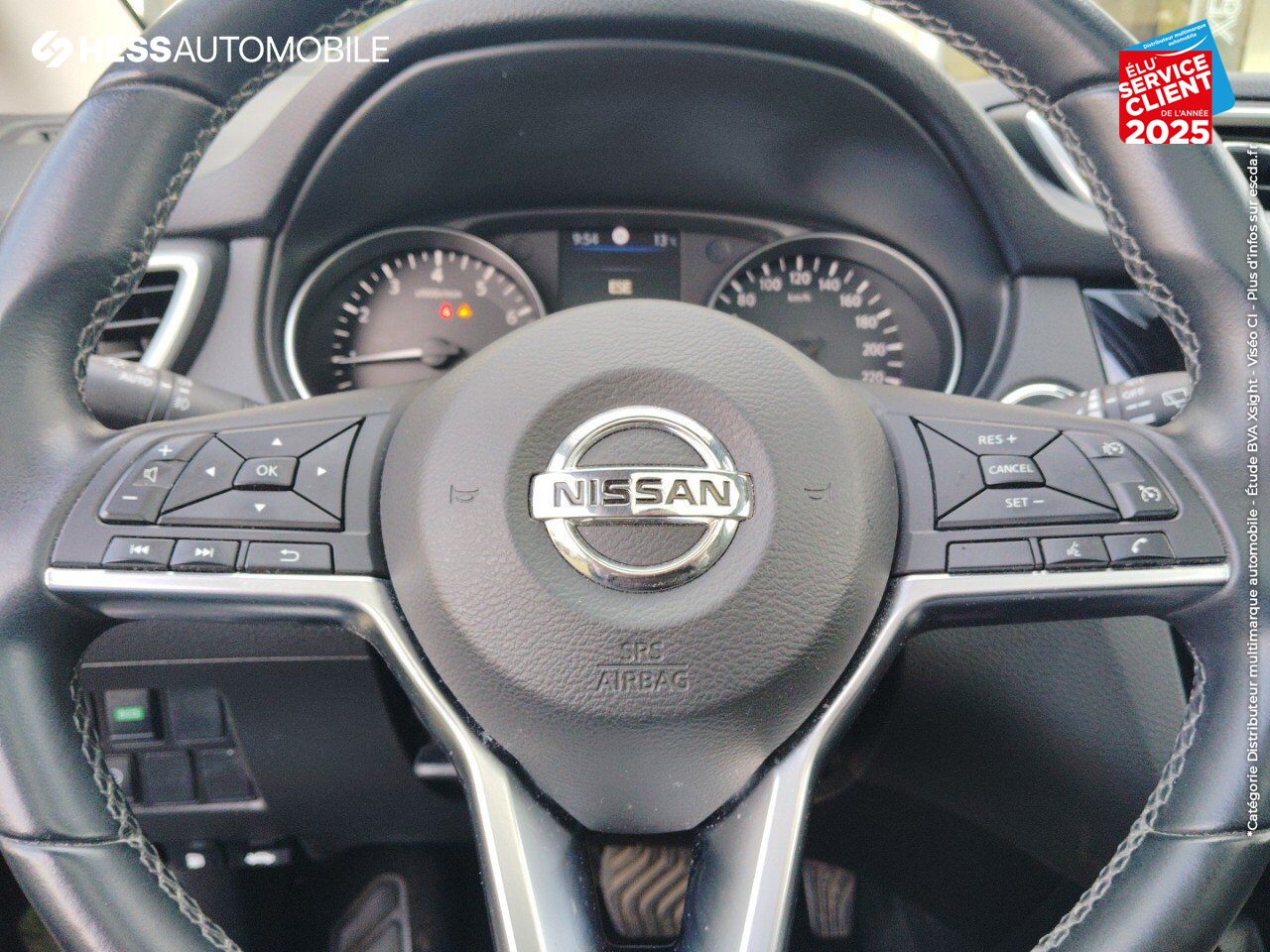 Véhicule d'occasion NISSAN QASHQAI 1.3 DIG-T 160CH TEKNA+ DCT 2019 EURO6-EVAP TPANO SIEGES CHAUF/CUIR GPS CAMERA chez Nissan Qashqai occasion