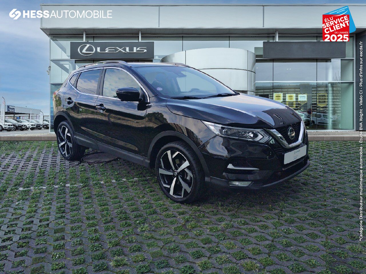 Véhicule d'occasion NISSAN QASHQAI 1.3 DIG-T 160CH TEKNA+ DCT 2019 EURO6-EVAP TPANO SIEGES CHAUF/CUIR GPS CAMERA chez Nissan Qashqai occasion
