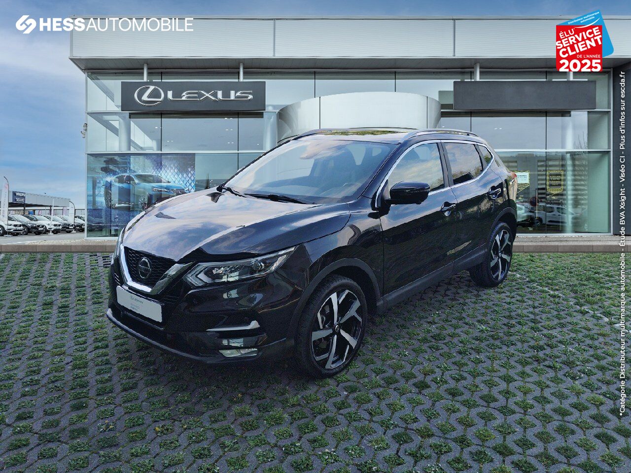 Véhicule d'occasion NISSAN QASHQAI 1.3 DIG-T 160CH TEKNA+ DCT 2019 EURO6-EVAP TPANO SIEGES CHAUF/CUIR GPS CAMERA chez Nissan Qashqai occasion
