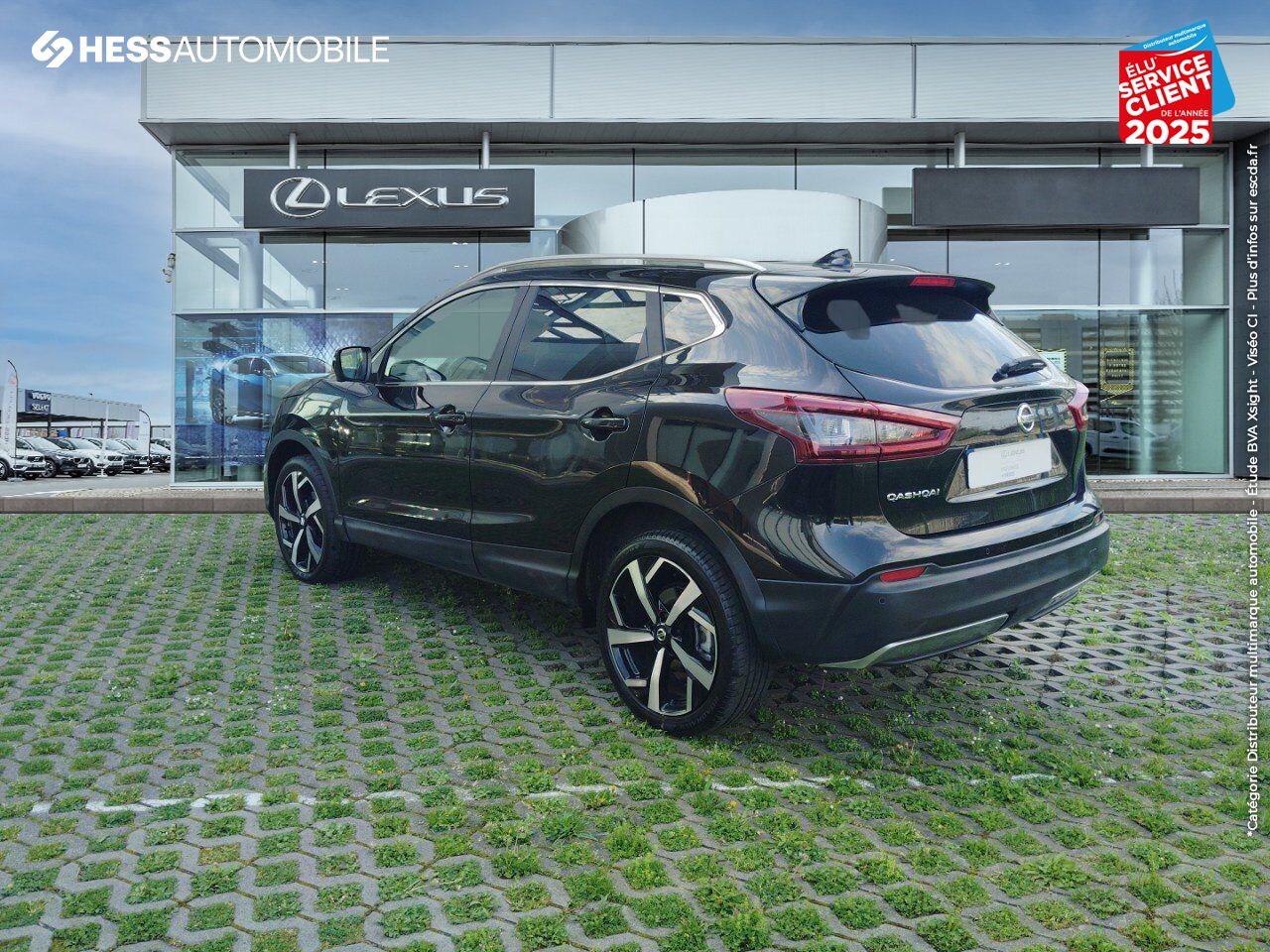 Véhicule d'occasion NISSAN QASHQAI 1.3 DIG-T 160CH TEKNA+ DCT 2019 EURO6-EVAP TPANO SIEGES CHAUF/CUIR GPS CAMERA chez Nissan Qashqai occasion