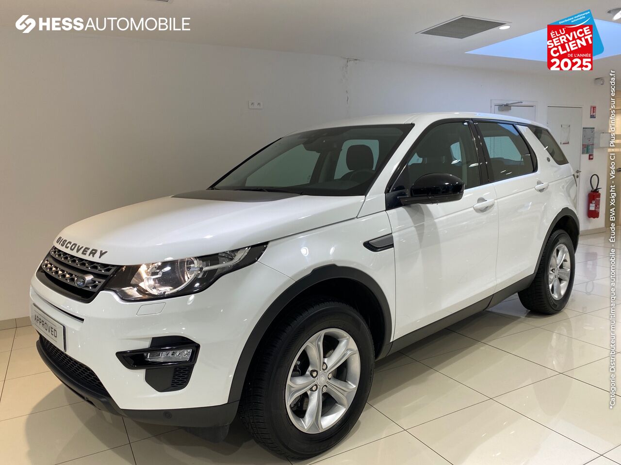 Véhicule d'occasion LAND-ROVER DISCOVERY SPORT 2.0 TD4 150CH AWD PURE BVA MARK II GPS CAMERA chez Land Rover Strasbourg
