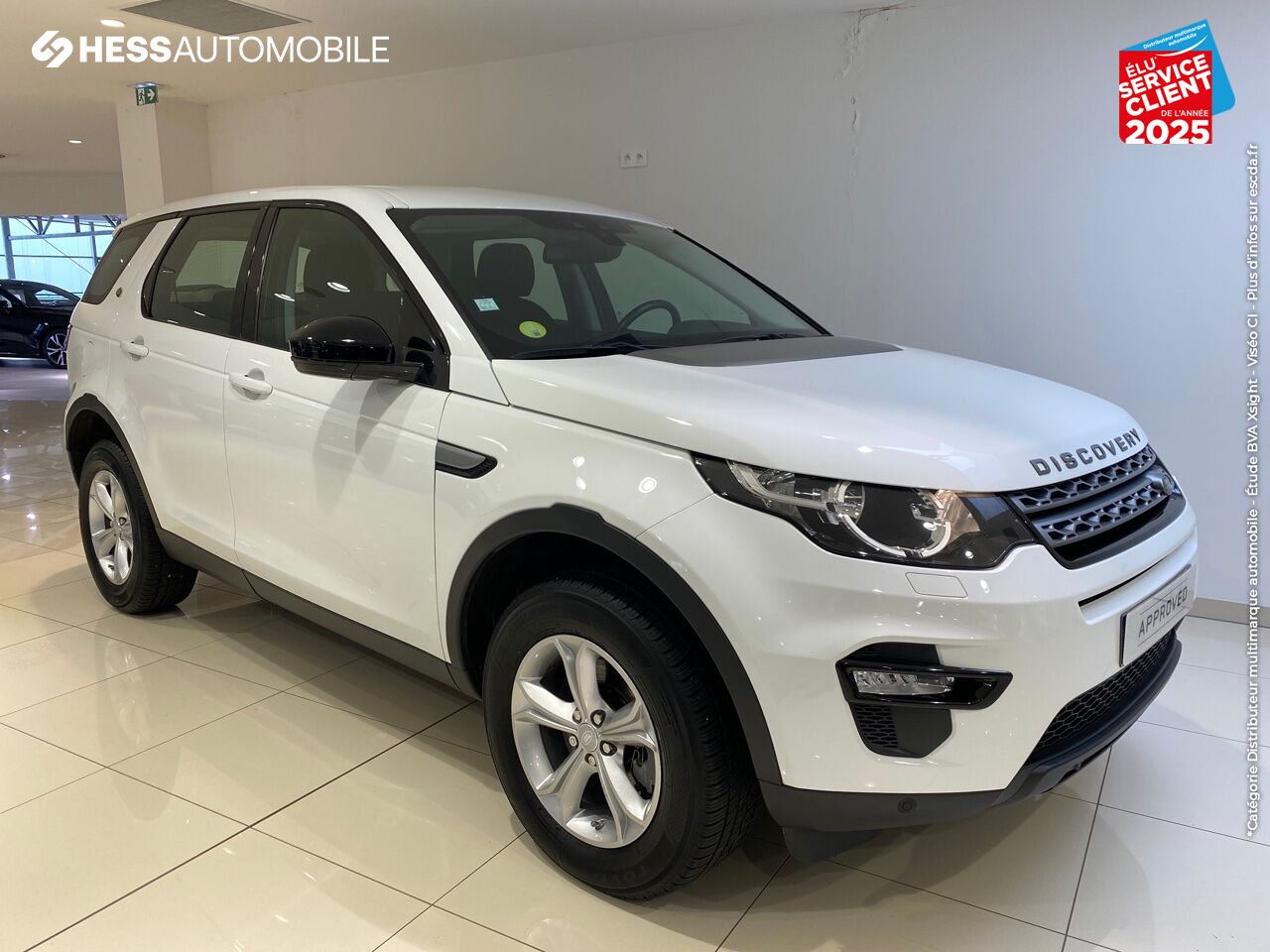Véhicule d'occasion LAND-ROVER DISCOVERY SPORT 2.0 TD4 150CH AWD PURE BVA MARK II GPS CAMERA chez Land Rover Strasbourg
