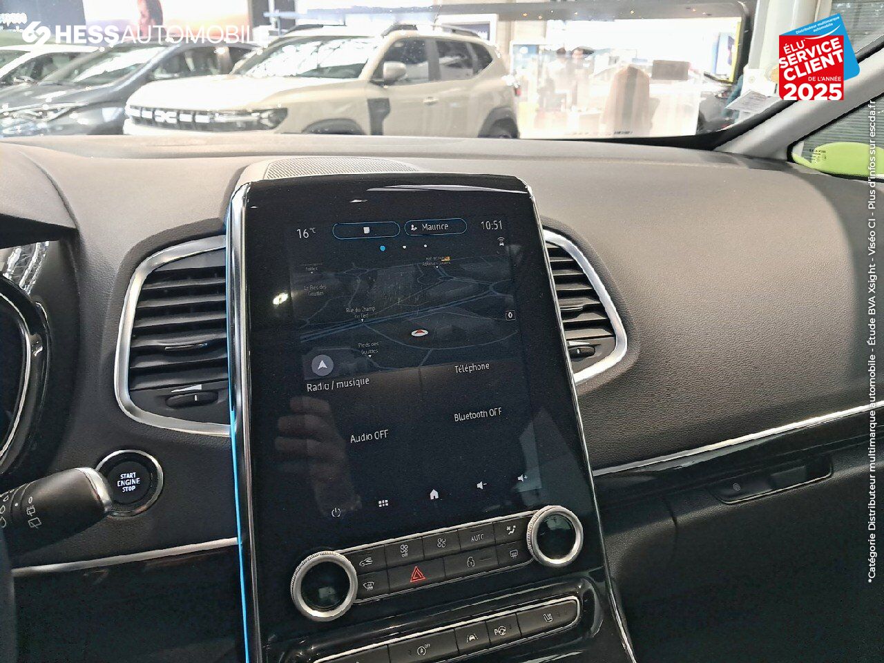 Véhicule d'occasion RENAULT ESPACE 2.0 BLUE DCI 160CH INTENS EDC chez Renault Colmar