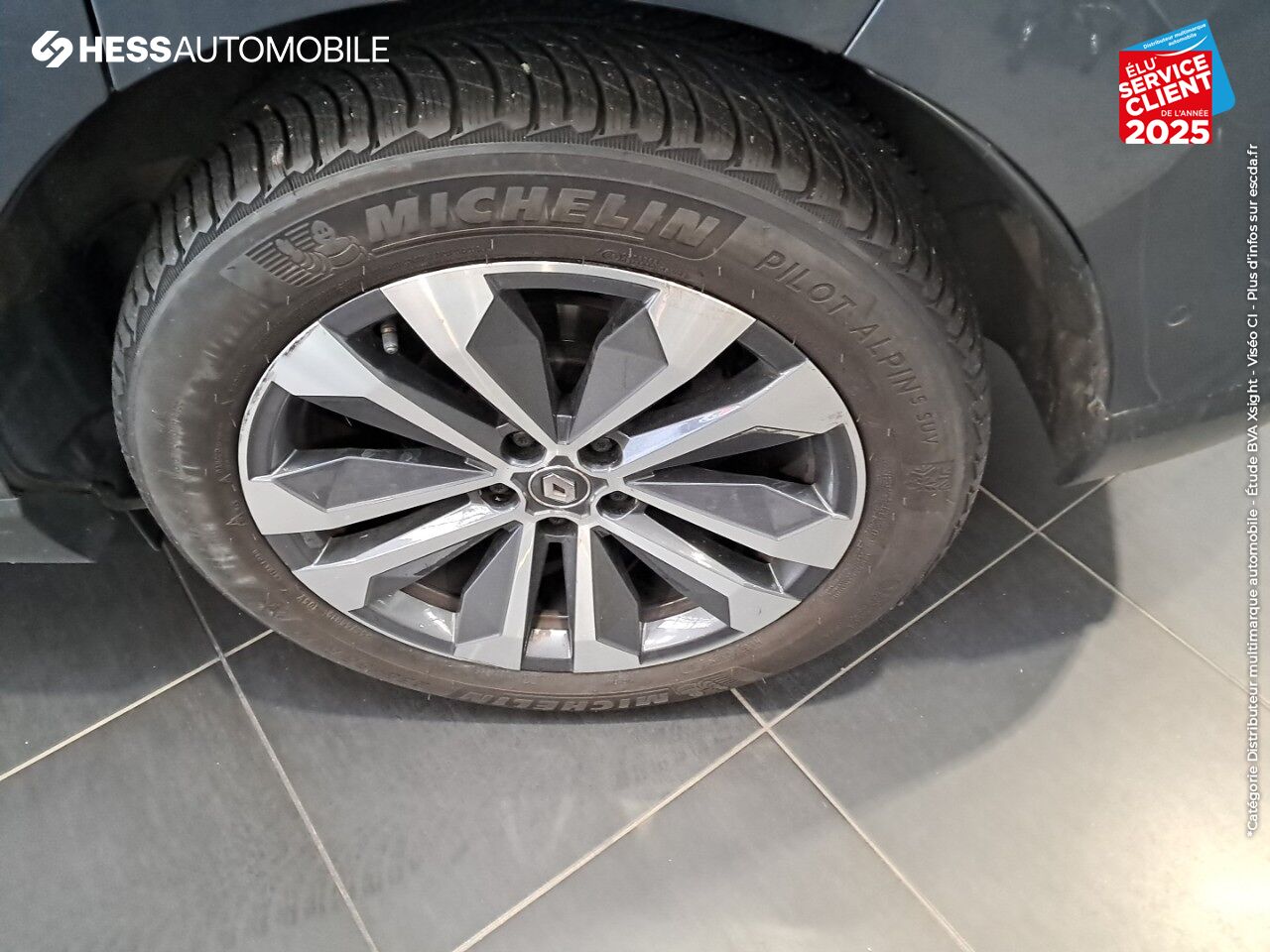 Véhicule d'occasion RENAULT ESPACE 2.0 BLUE DCI 160CH INTENS EDC chez Renault Colmar