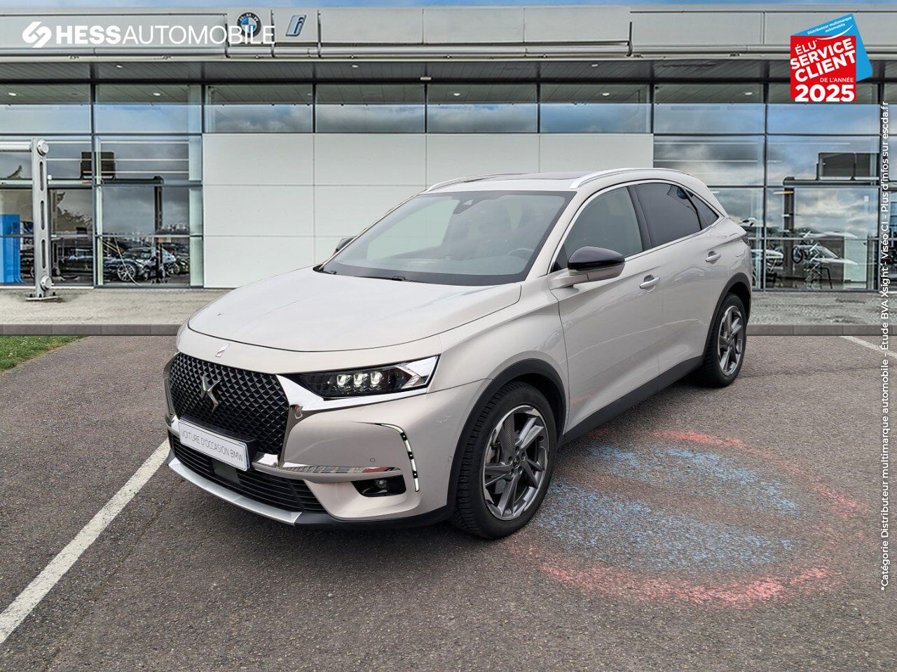 Véhicule d'occasion DS DS 7 CROSSBACK E-TENSE 4X4 300CH RIVOLI chez BMW Pontarlier