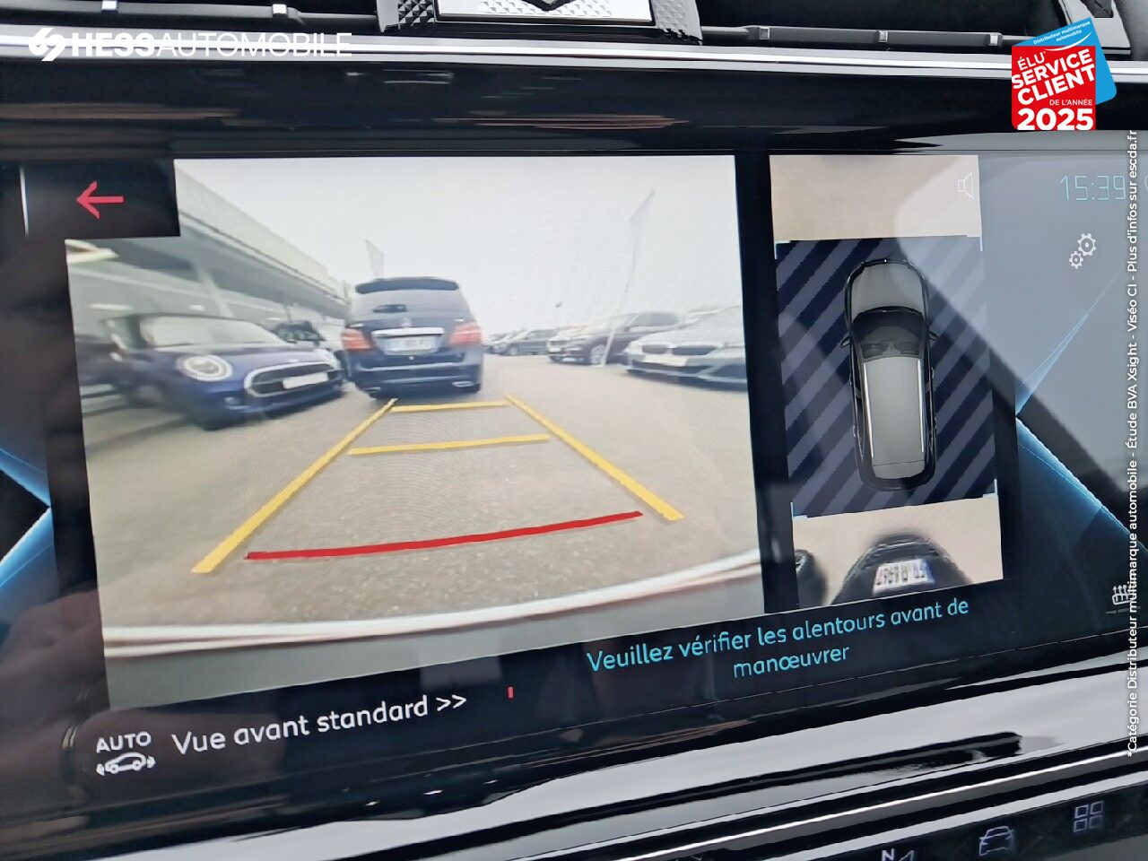 Véhicule d'occasion DS DS 7 CROSSBACK E-TENSE 4X4 300CH RIVOLI chez BMW Pontarlier
