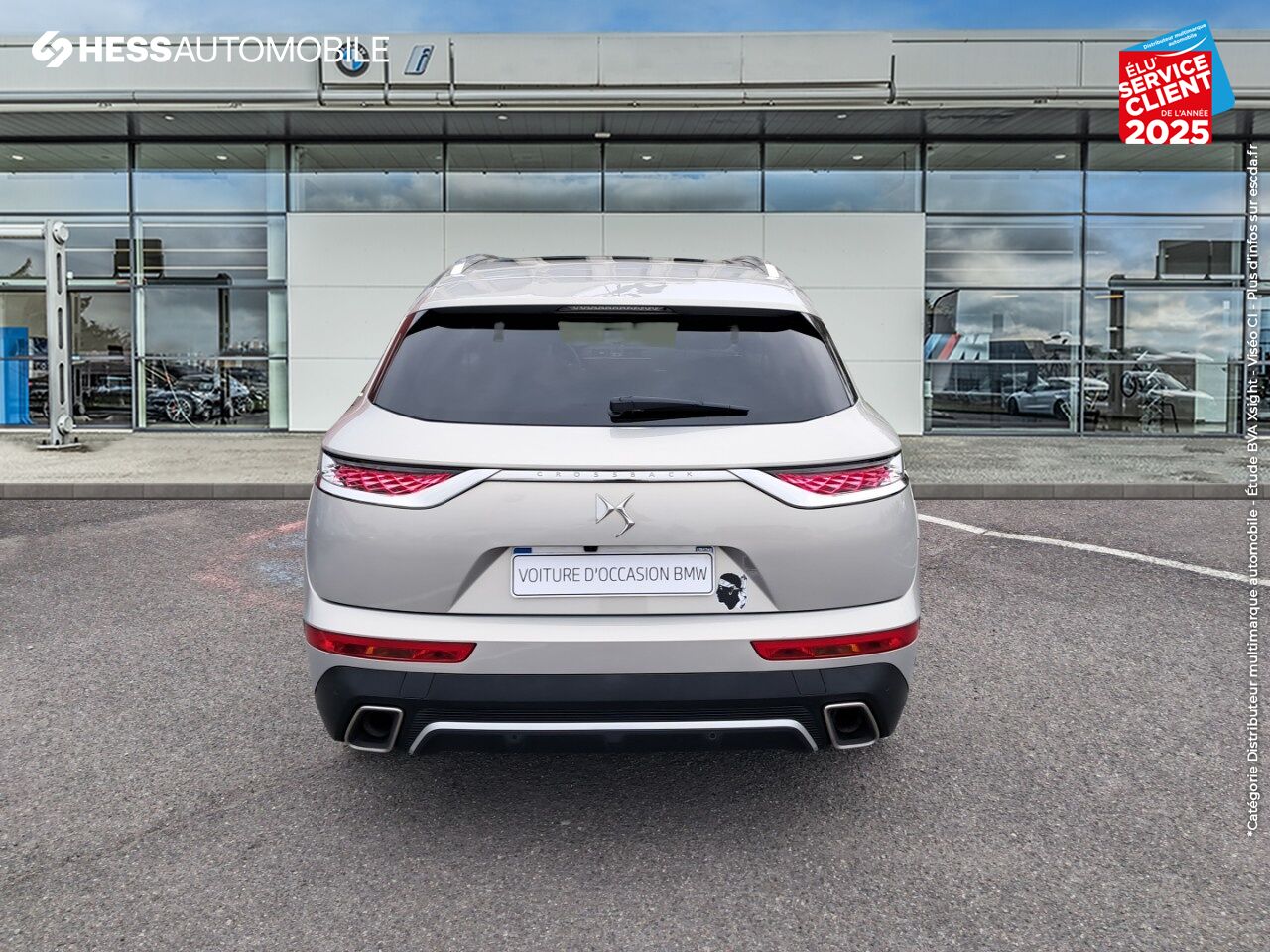 Véhicule d'occasion DS DS 7 CROSSBACK E-TENSE 4X4 300CH RIVOLI chez BMW Pontarlier
