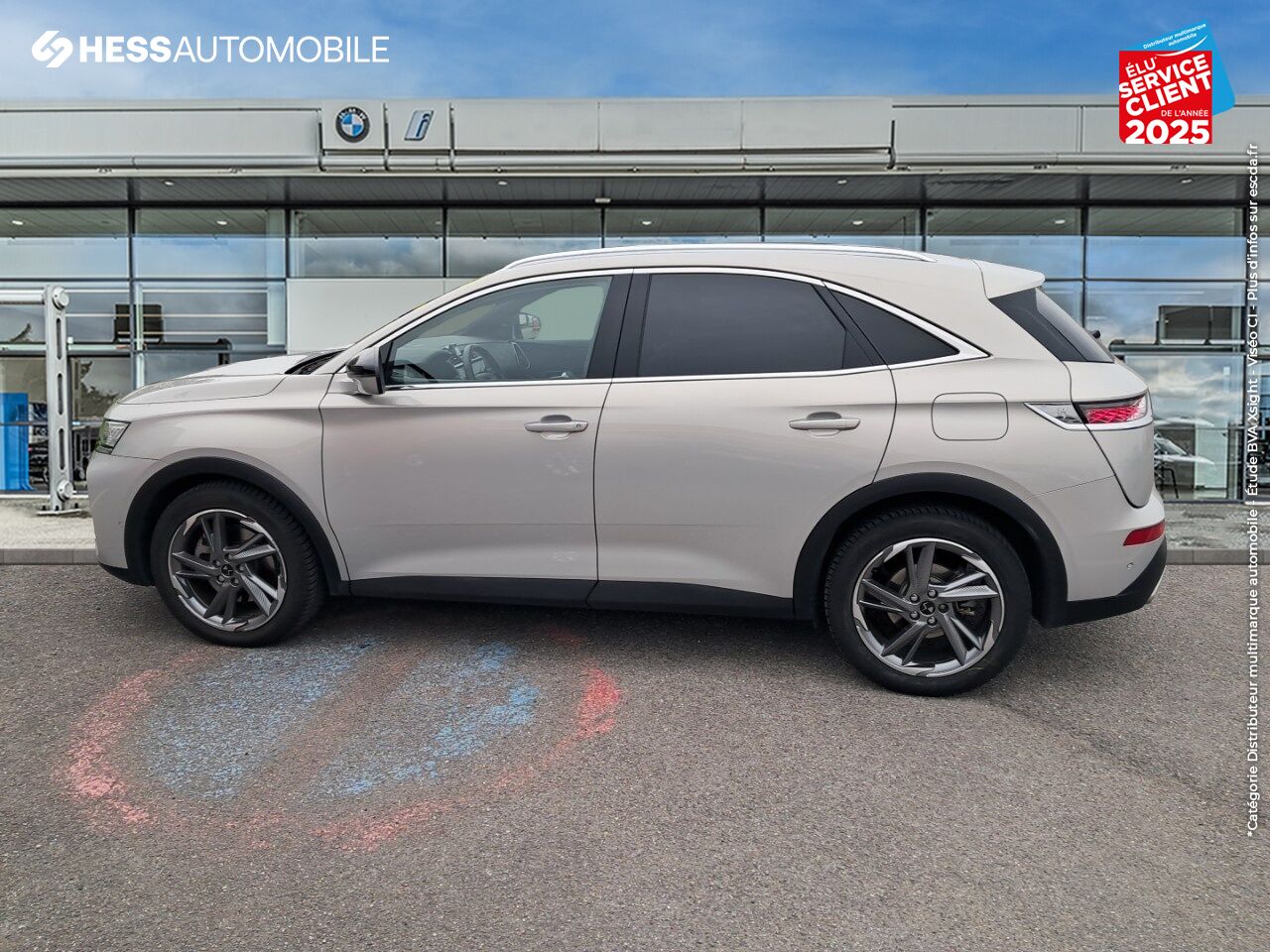Véhicule d'occasion DS DS 7 CROSSBACK E-TENSE 4X4 300CH RIVOLI chez BMW Pontarlier