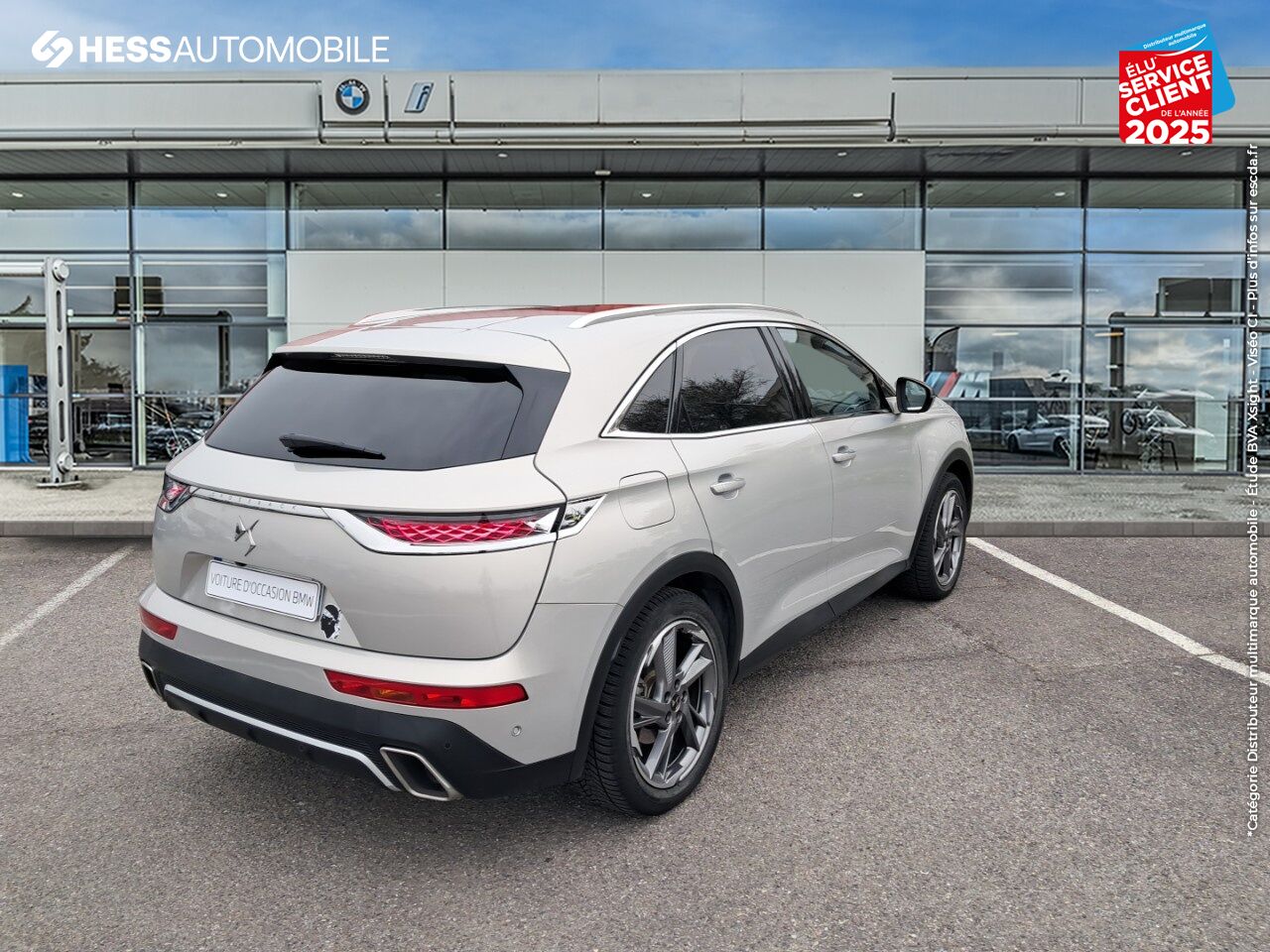 Véhicule d'occasion DS DS 7 CROSSBACK E-TENSE 4X4 300CH RIVOLI chez BMW Pontarlier