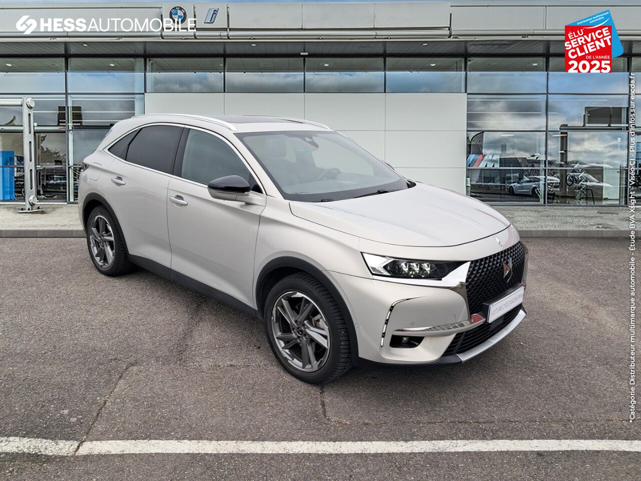 Véhicule d'occasion DS DS 7 CROSSBACK E-TENSE 4X4 300CH RIVOLI chez BMW Pontarlier
