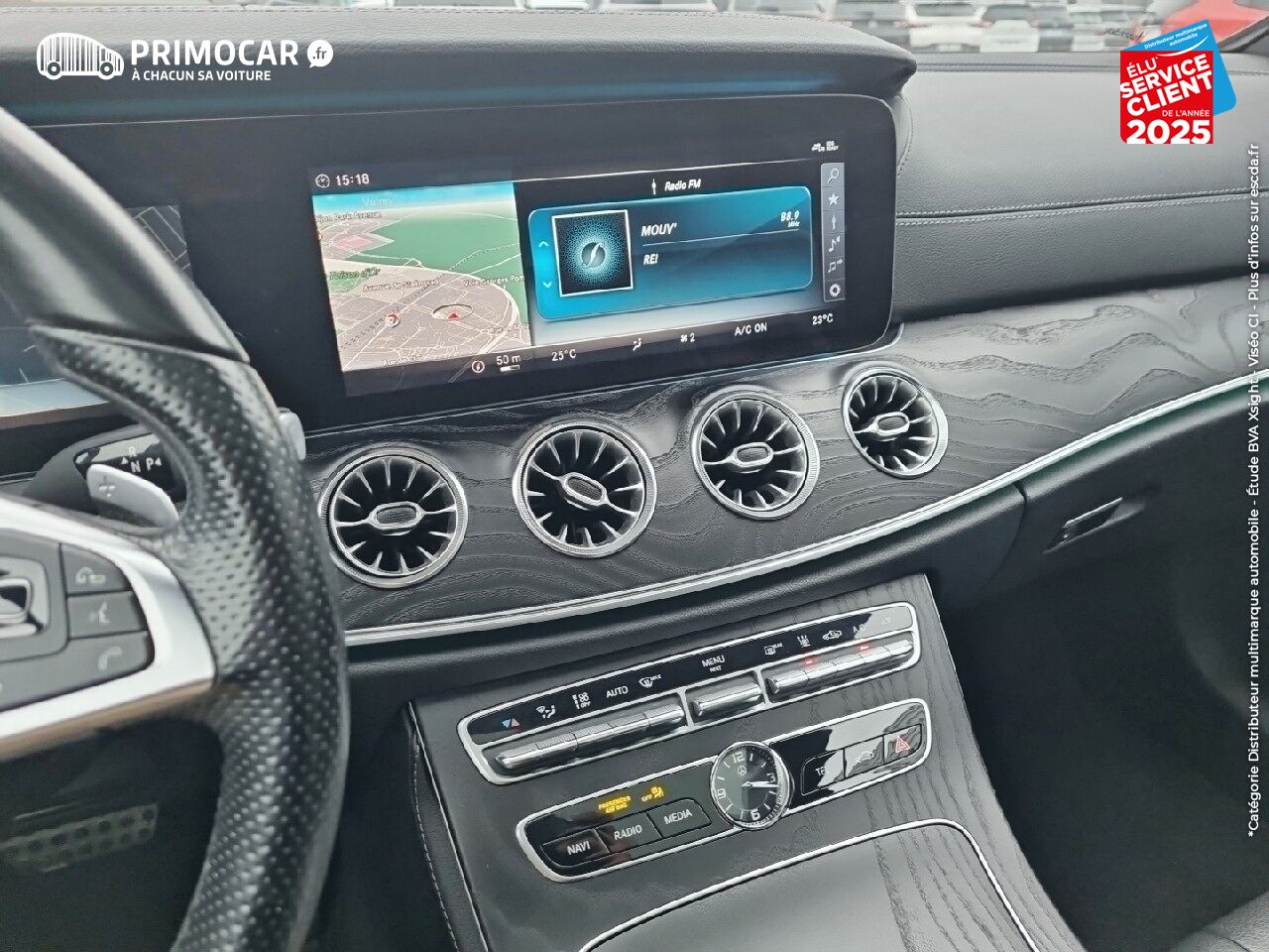 Véhicule d'occasion MERCEDES-BENZ CLASSE E COUPE 350 D 258CH FASCINATION 4MATIC 9G-TRONIC chez Primocar