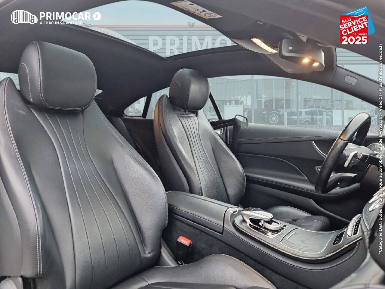 Véhicule d'occasion MERCEDES-BENZ CLASSE E COUPE 350 D 258CH FASCINATION 4MATIC 9G-TRONIC chez Primocar