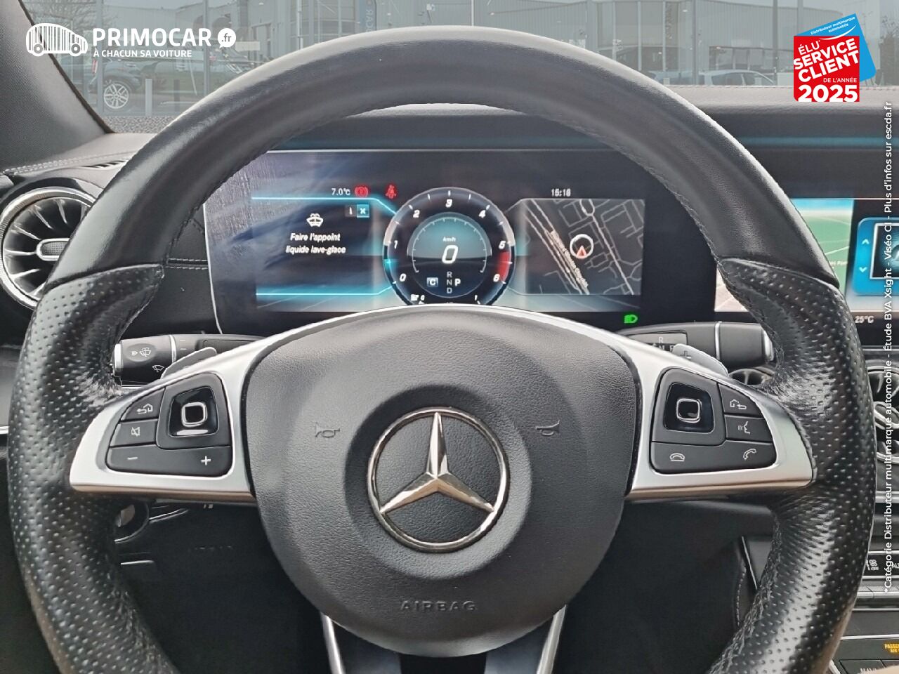 Véhicule d'occasion MERCEDES-BENZ CLASSE E COUPE 350 D 258CH FASCINATION 4MATIC 9G-TRONIC chez Primocar