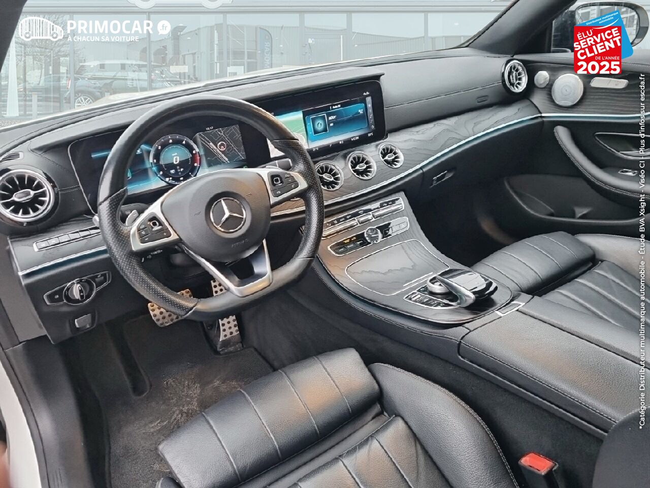 Véhicule d'occasion MERCEDES-BENZ CLASSE E COUPE 350 D 258CH FASCINATION 4MATIC 9G-TRONIC chez Primocar