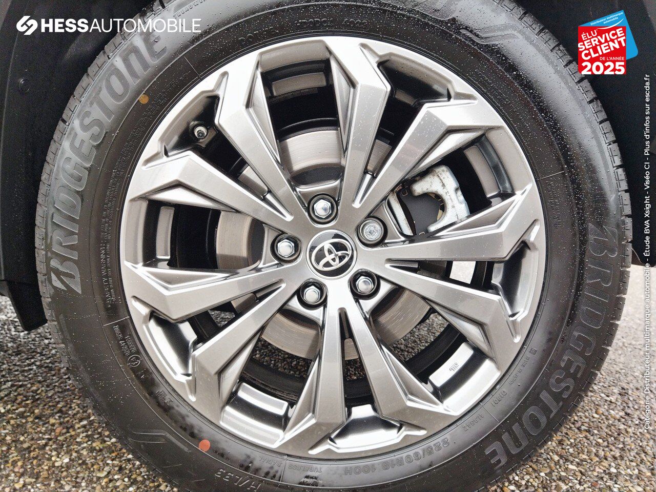 Véhicule d'occasion TOYOTA RAV4 2.5 HYBRIDE 222CH DYNAMIC AWD-I MY24 CAMERA CARPLAY chez Toyota Besançon