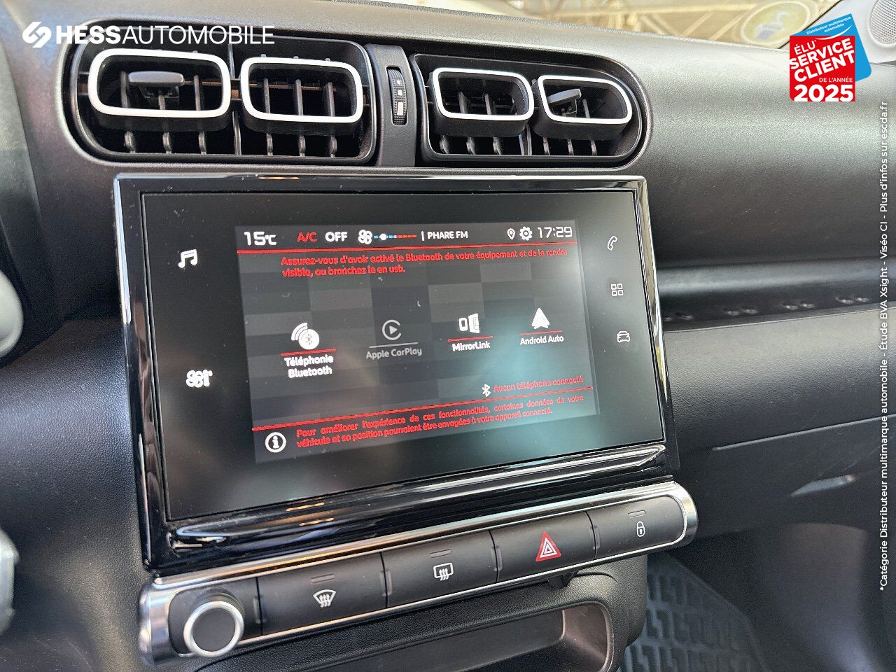 Véhicule d'occasion CITROEN C3 AIRCROSS BLUEHDI 100CH S/S FEEL E6.D CAMERA CARPLAY chez Renault Sélestat