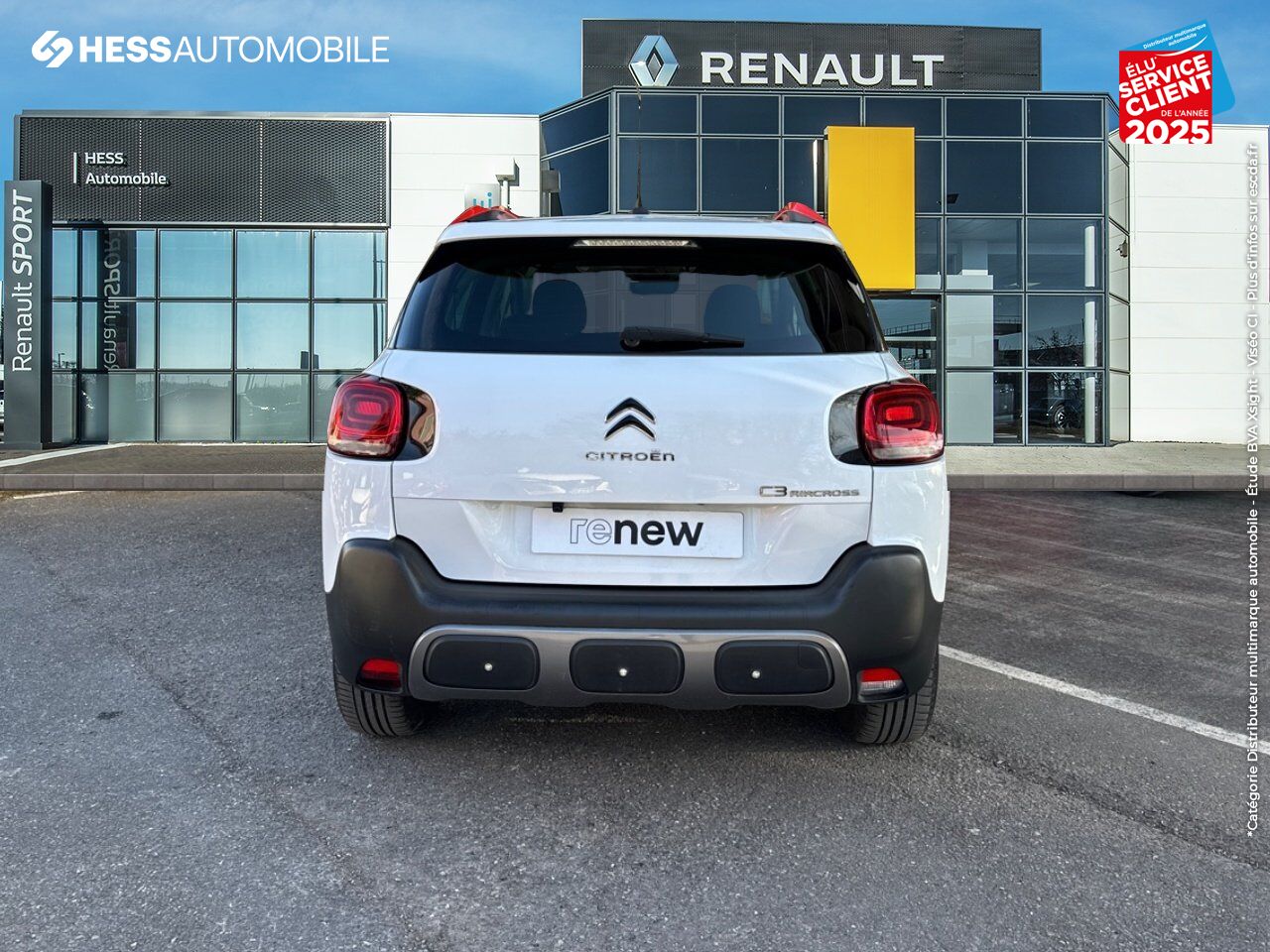 Véhicule d'occasion CITROEN C3 AIRCROSS BLUEHDI 100CH S/S FEEL E6.D CAMERA CARPLAY chez Renault Sélestat