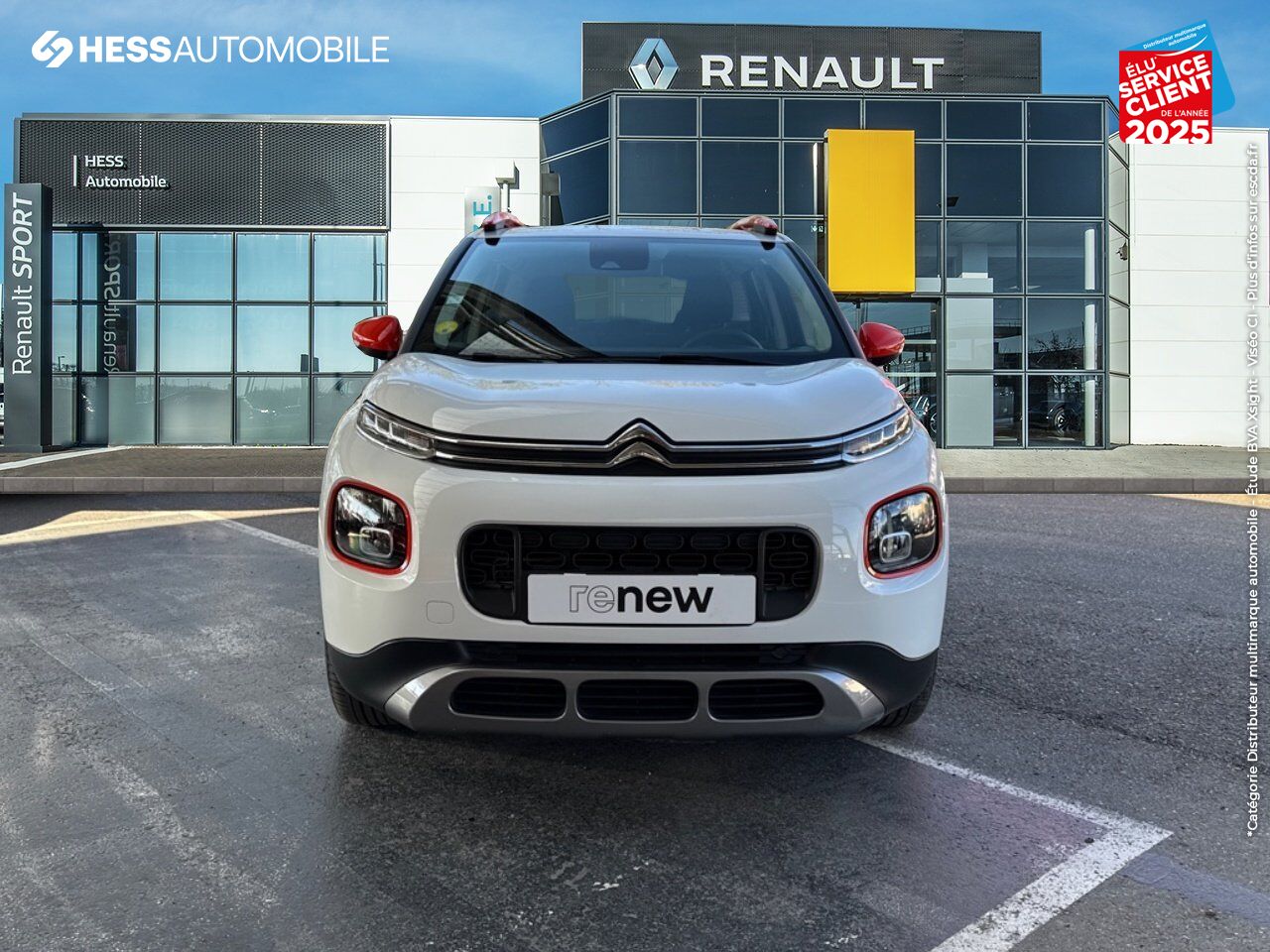 Véhicule d'occasion CITROEN C3 AIRCROSS BLUEHDI 100CH S/S FEEL E6.D CAMERA CARPLAY chez Renault Sélestat