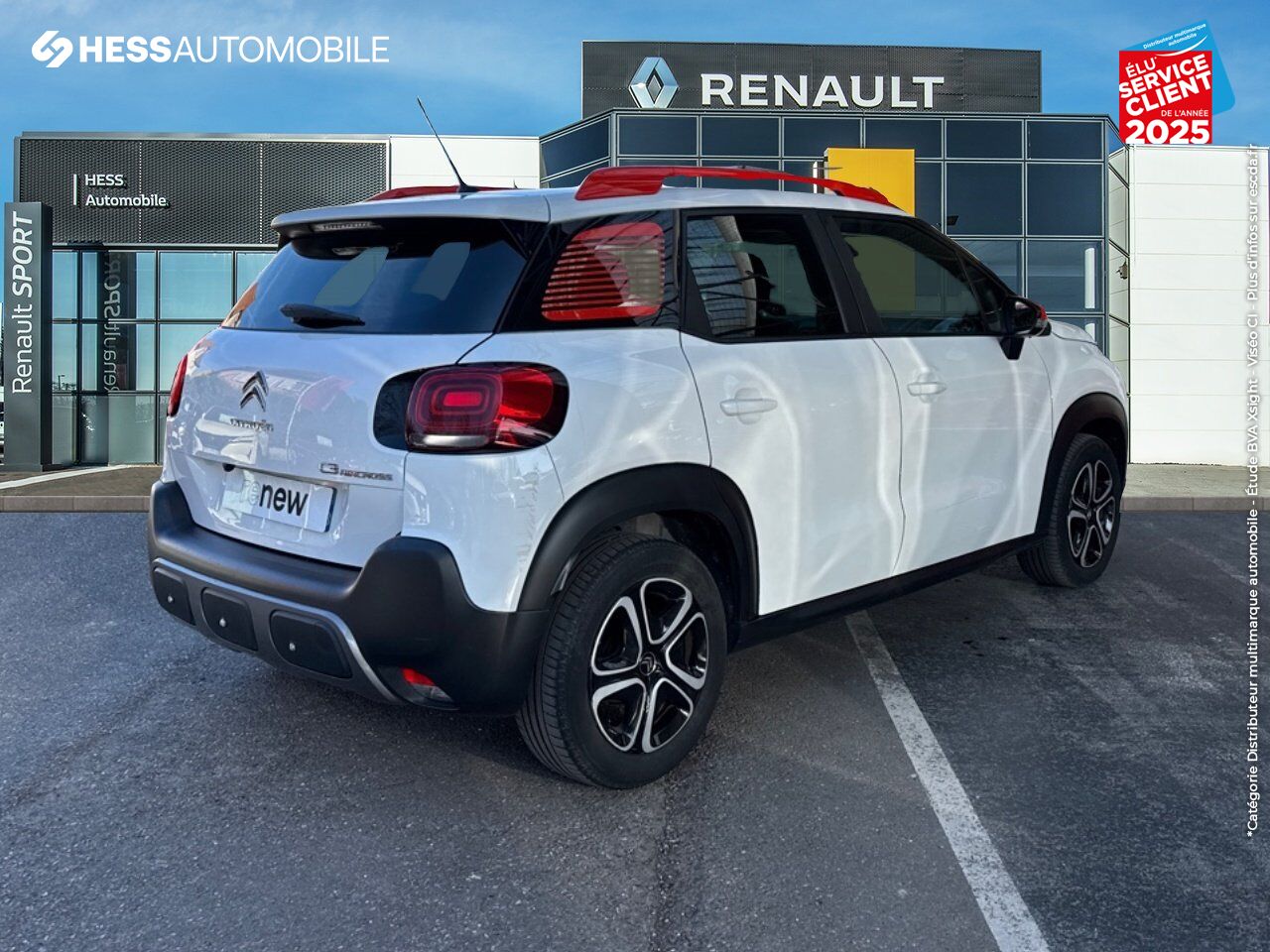 Véhicule d'occasion CITROEN C3 AIRCROSS BLUEHDI 100CH S/S FEEL E6.D CAMERA CARPLAY chez Renault Sélestat
