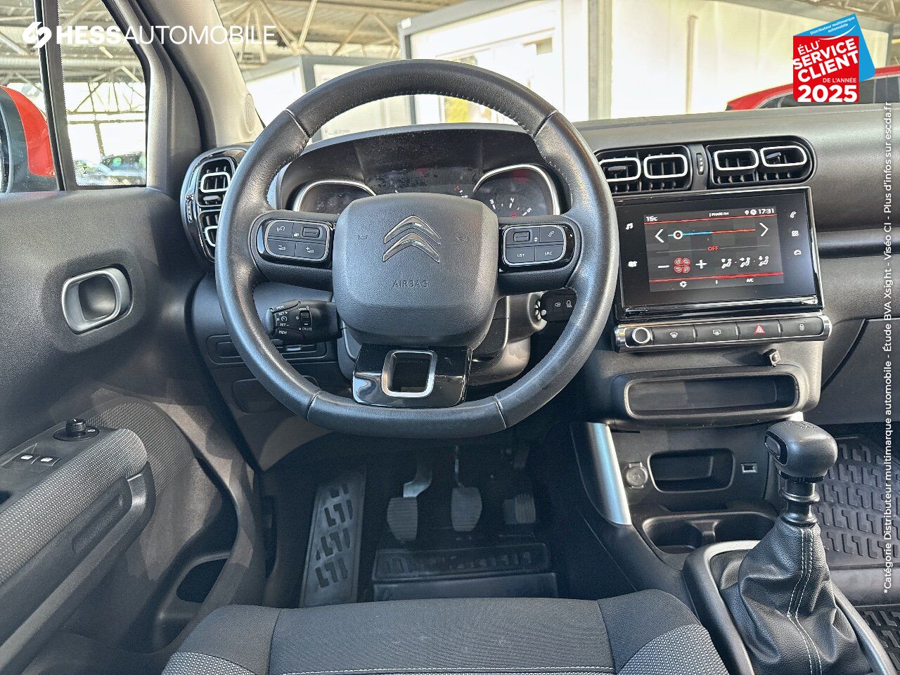 Véhicule d'occasion CITROEN C3 AIRCROSS BLUEHDI 100CH S/S FEEL E6.D CAMERA CARPLAY chez Renault Sélestat