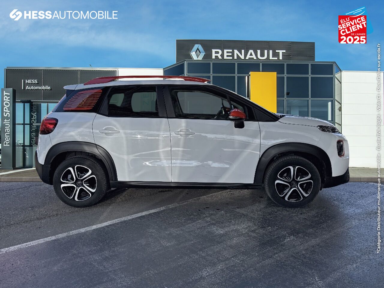 Véhicule d'occasion CITROEN C3 AIRCROSS BLUEHDI 100CH S/S FEEL E6.D CAMERA CARPLAY chez Renault Sélestat