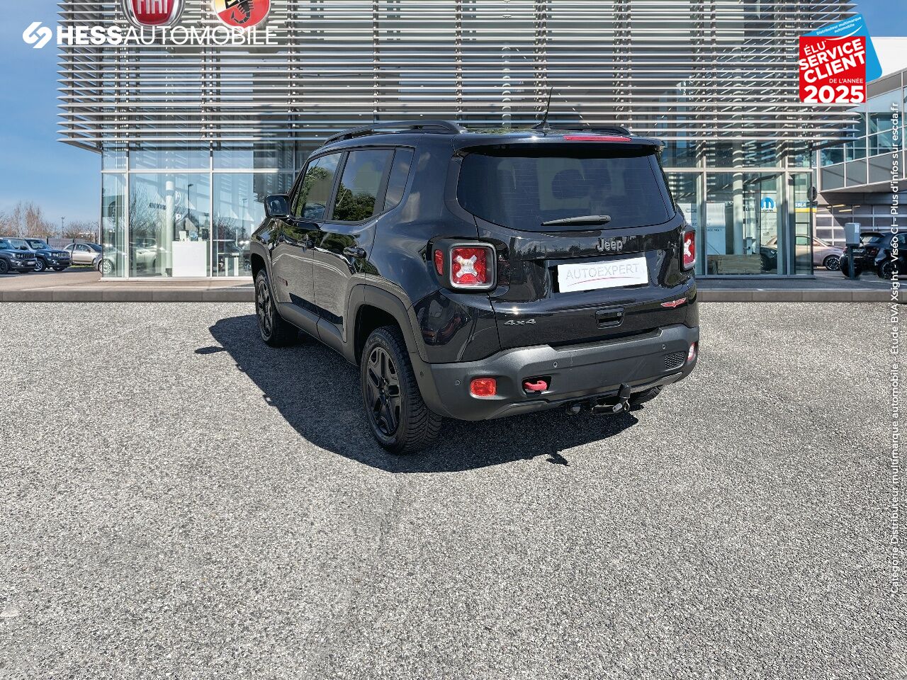 Véhicule d'occasion JEEP RENEGADE 2.0 MULTIJET S/S 170CH TRAILHAWK 4X4 BVA9 chez Fiat Mulhouse