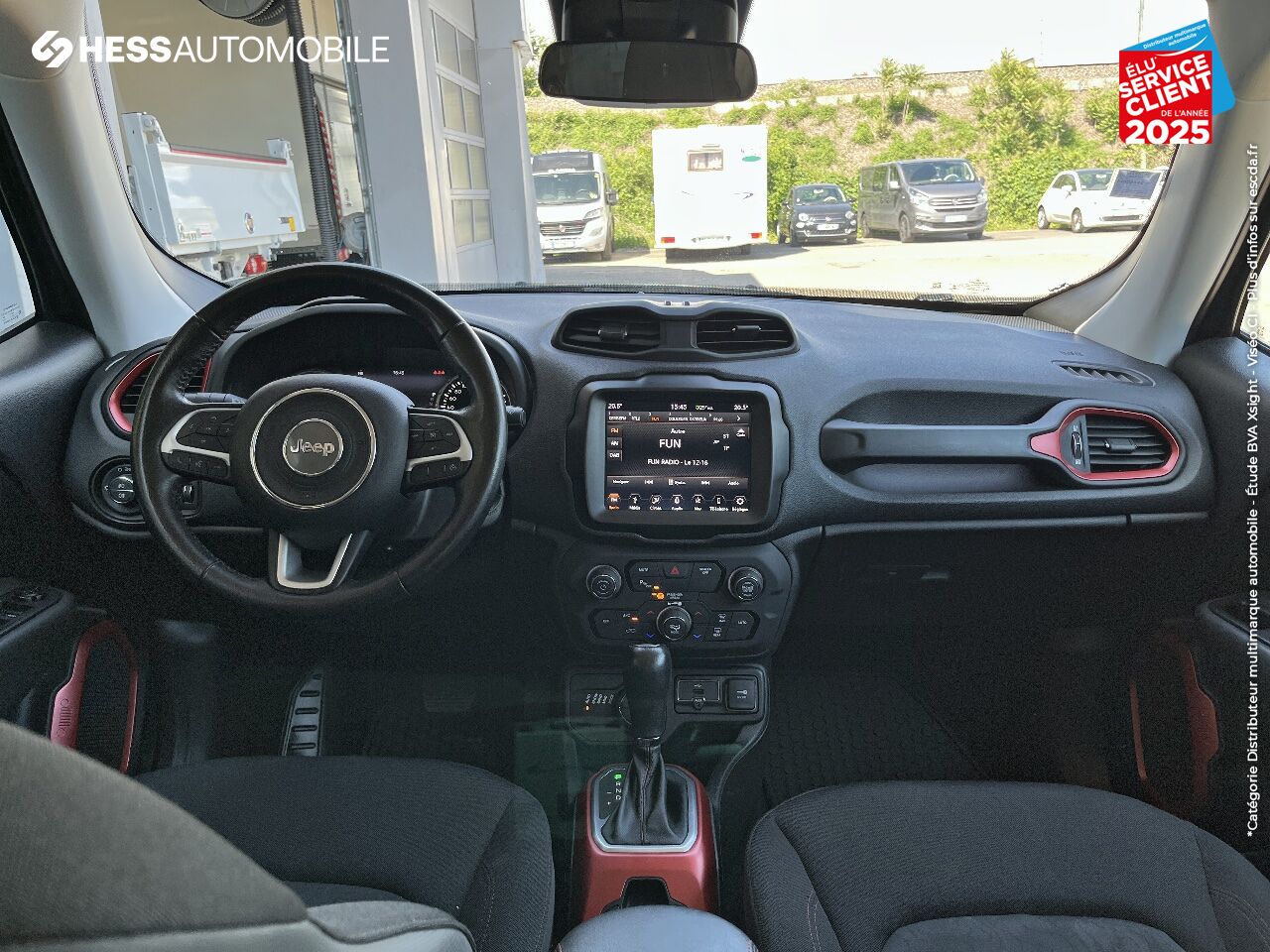 Véhicule d'occasion JEEP RENEGADE 2.0 MULTIJET S/S 170CH TRAILHAWK 4X4 BVA9 chez Fiat Mulhouse