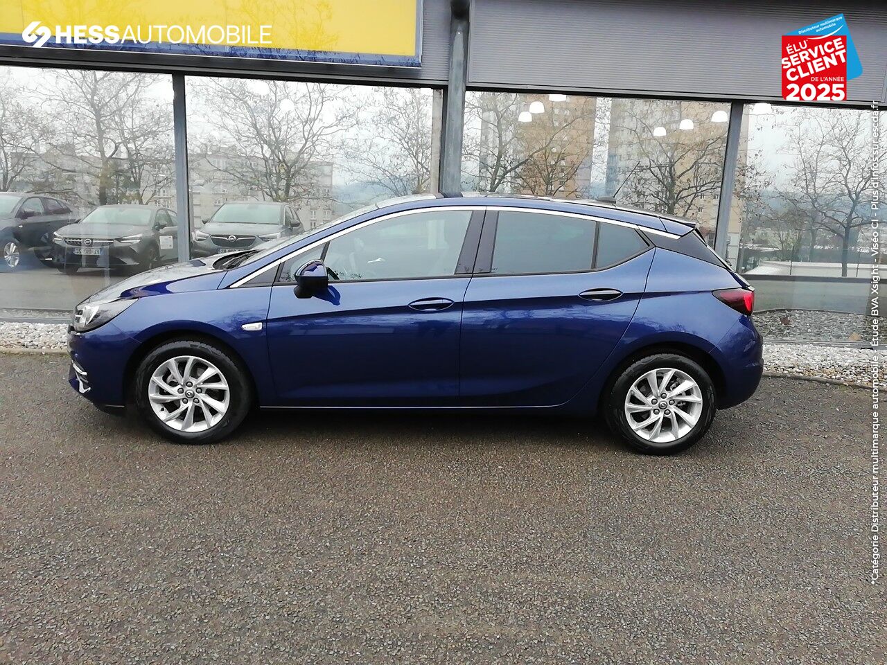 Véhicule d'occasion OPEL ASTRA 1.2 TURBO 130CH ELEGANCE RADAR AV/AR CAMERA chez Opel Belfort
