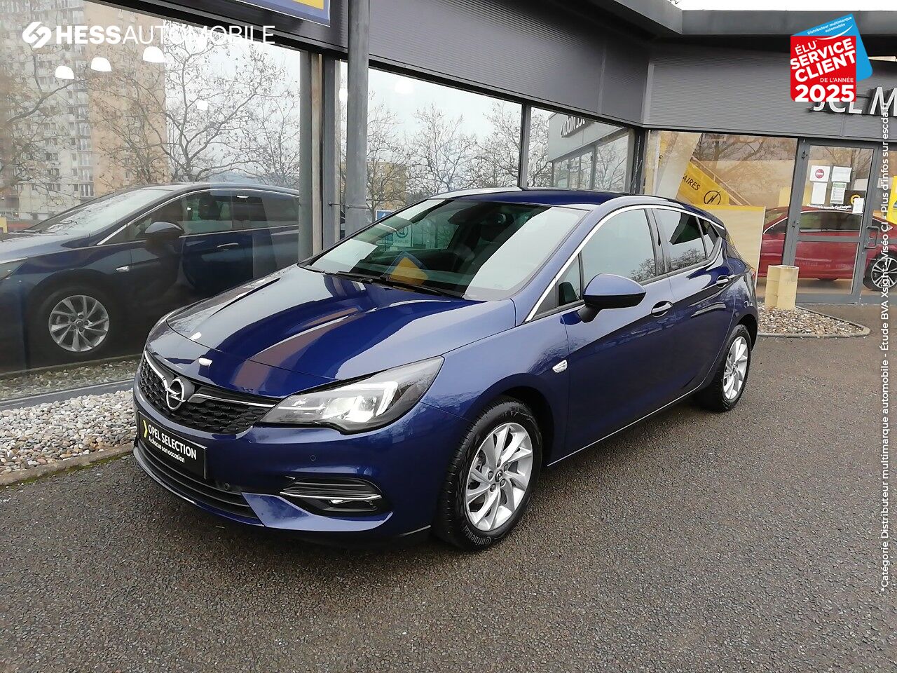 Véhicule d'occasion OPEL ASTRA 1.2 TURBO 130CH ELEGANCE RADAR AV/AR CAMERA chez Opel Belfort