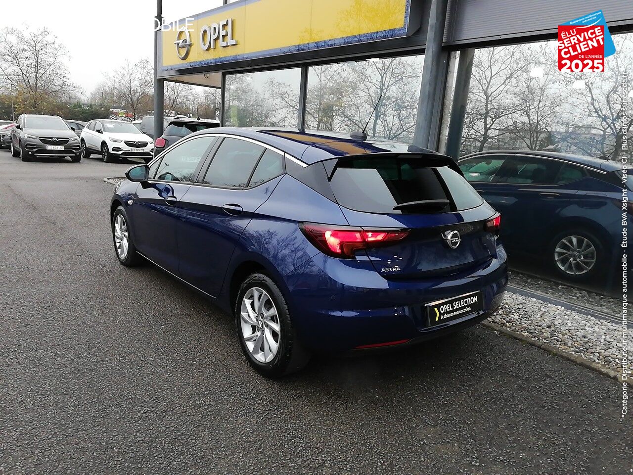 Véhicule d'occasion OPEL ASTRA 1.2 TURBO 130CH ELEGANCE RADAR AV/AR CAMERA chez Opel Belfort