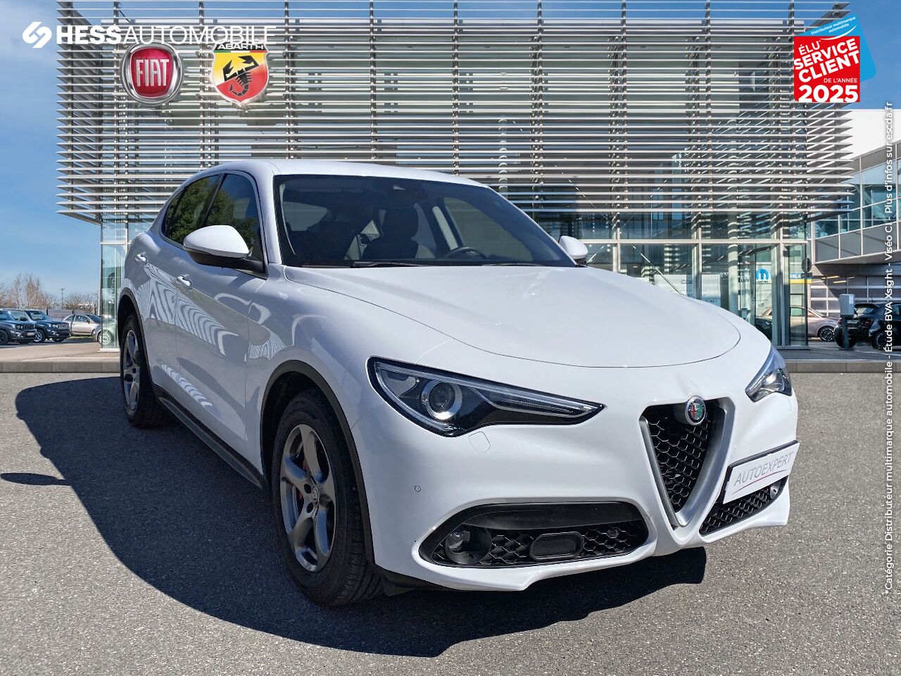 Véhicule d'occasion ALFA ROMEO STELVIO 2.2 DIESEL 150CH SUPER AT8 chez Fiat Colmar