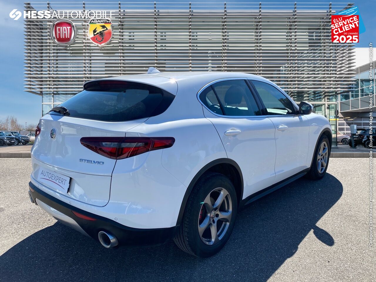 Véhicule d'occasion ALFA ROMEO STELVIO 2.2 DIESEL 150CH SUPER AT8 chez Fiat Colmar