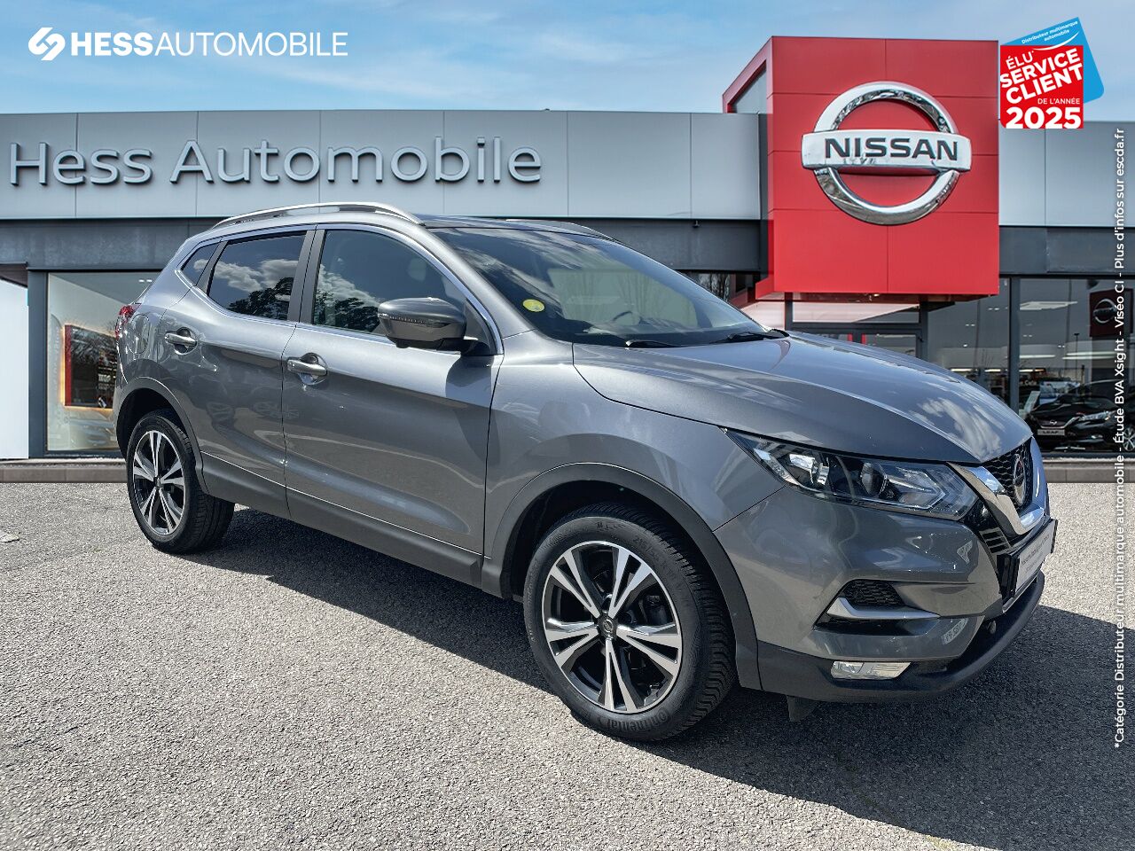Véhicule d'occasion NISSAN QASHQAI 1.5 DCI 115CH N-CONNECTA TPANO CAM360 TPANO CAMERA chez Nissan Qashqai occasion