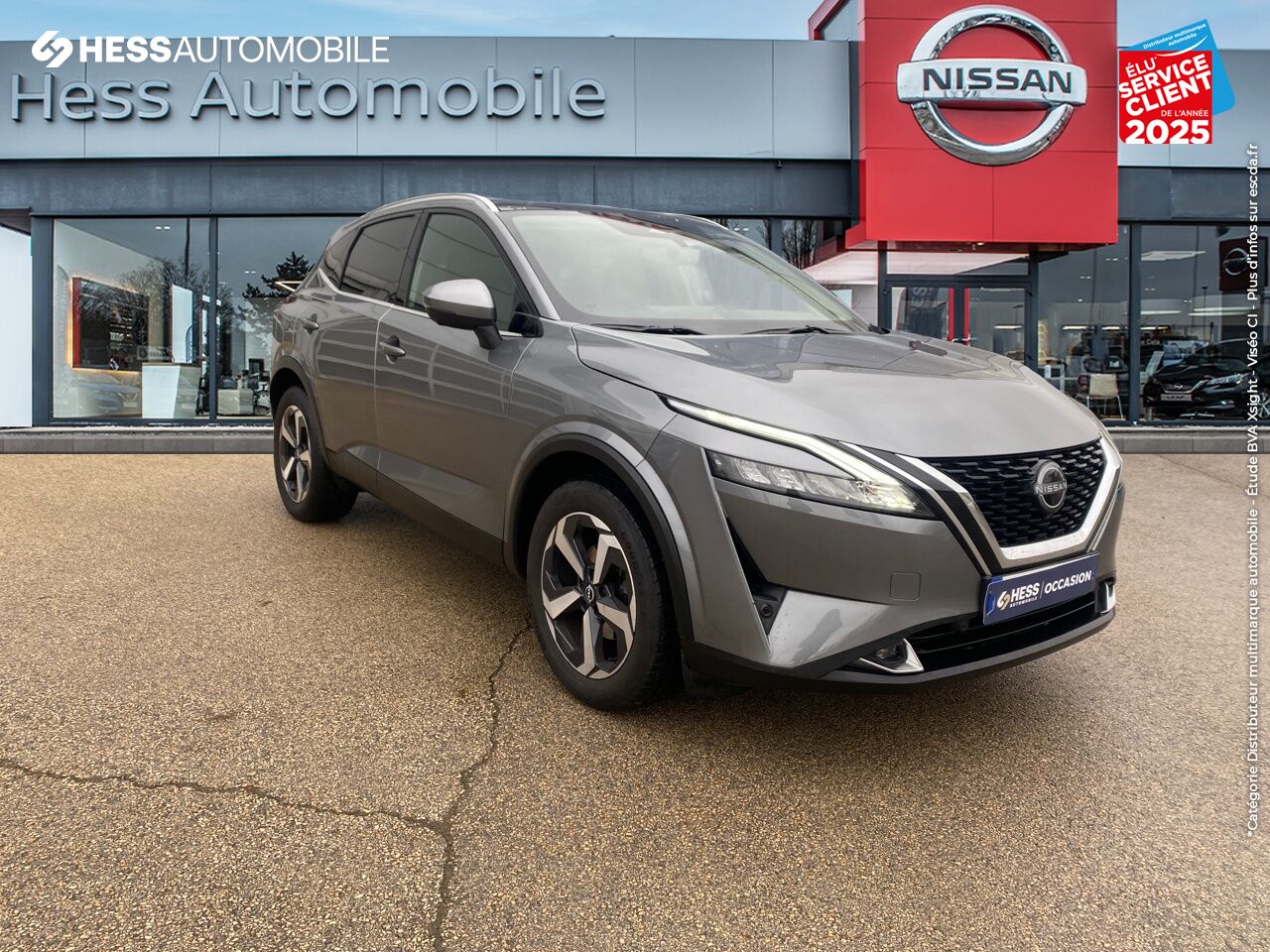 Véhicule d'occasion NISSAN QASHQAI 1.3 MILD HYBRID 158CH N-CONNECTA XTRONIC 2022 GPS CAMERA CAR PLAY chez Nissan Besançon