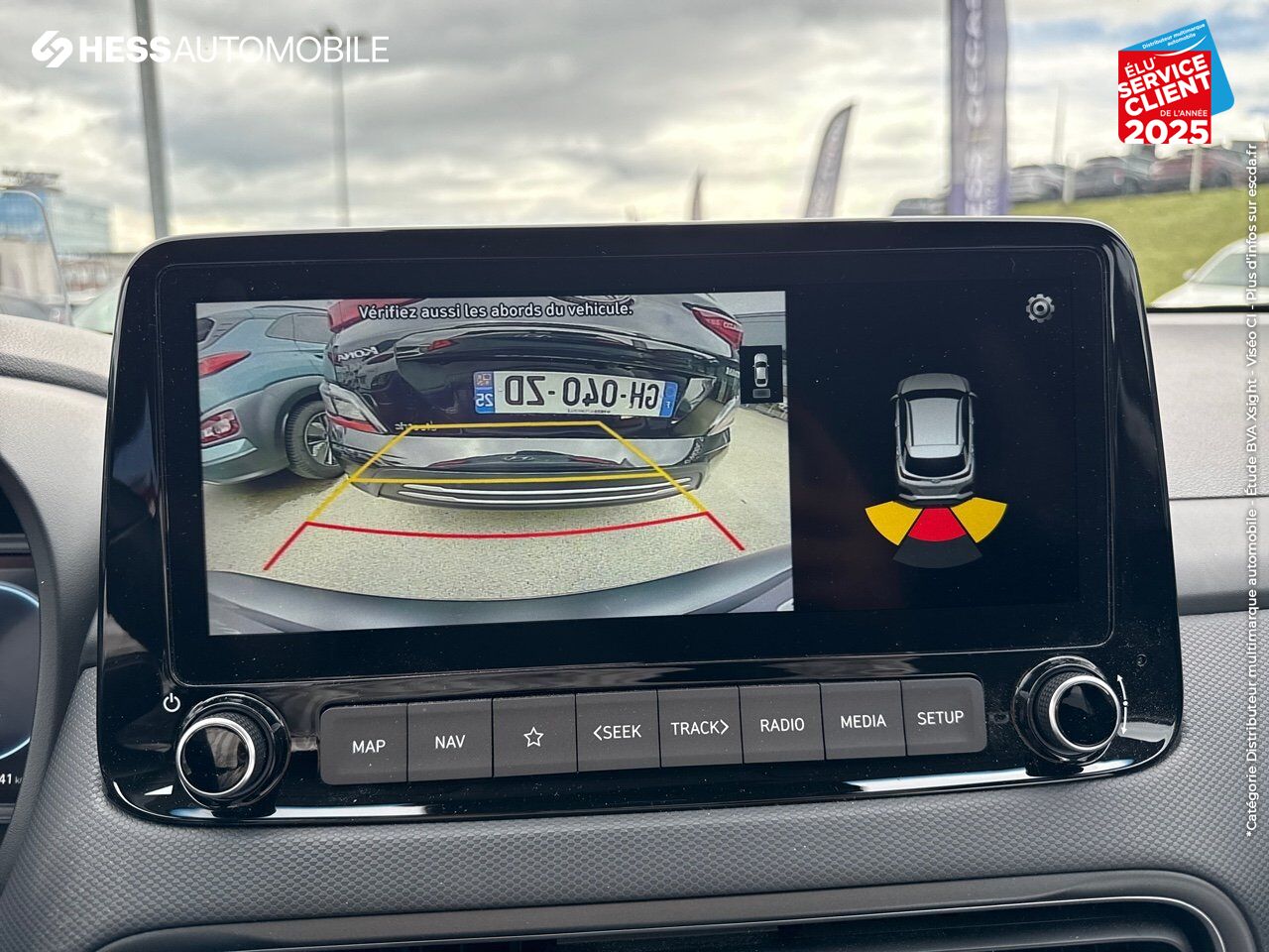 Véhicule d'occasion HYUNDAI KONA 1.6 CRDI 136CH HYBRID 48V CREATIVE GPS CAMERA chez Hyundai Chalons