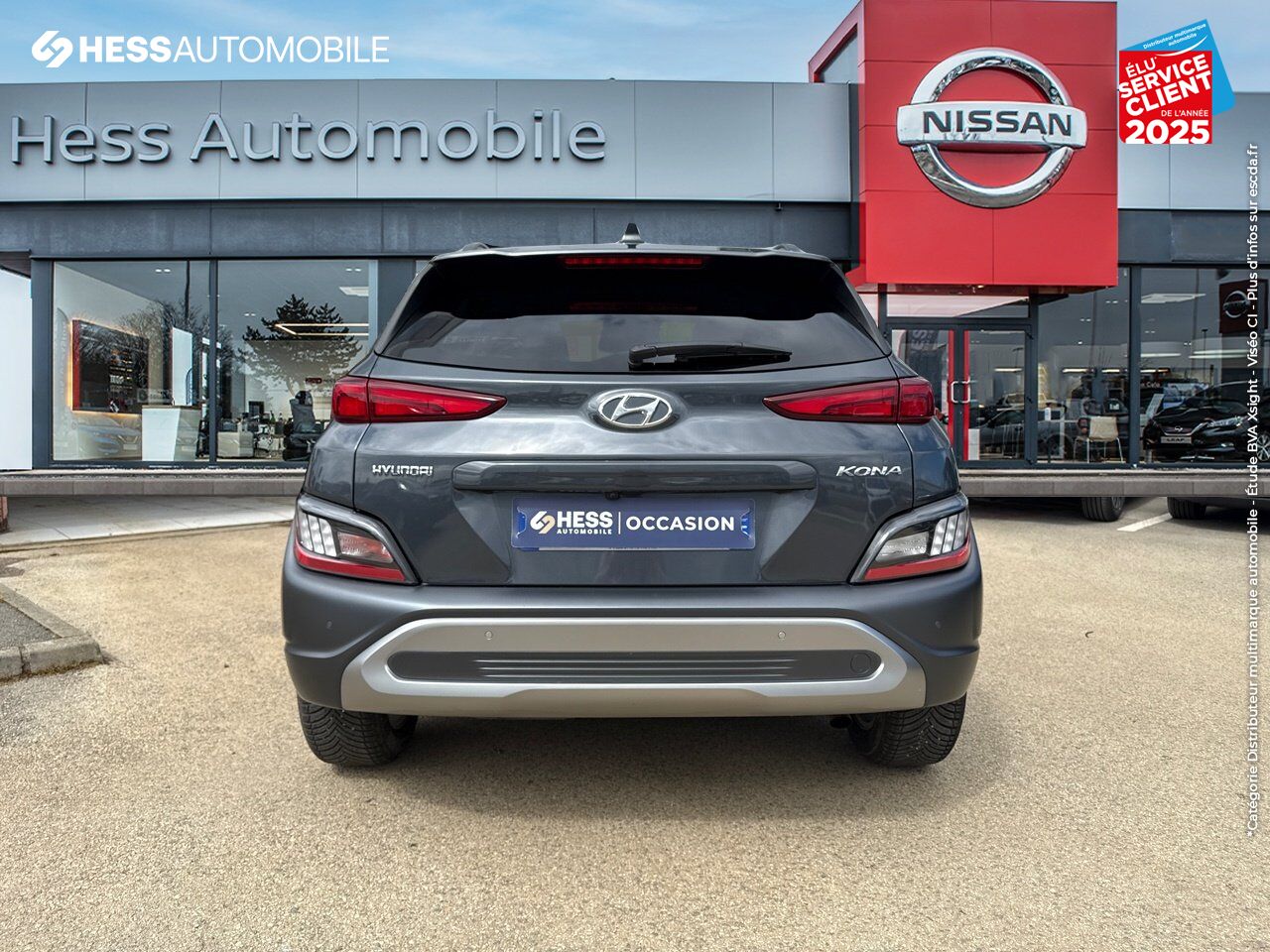 Véhicule d'occasion HYUNDAI KONA 1.6 CRDI 136CH HYBRID 48V CREATIVE GPS CAMERA chez Hyundai Chalons