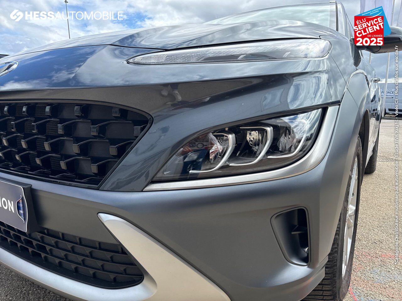 Véhicule d'occasion HYUNDAI KONA 1.6 CRDI 136CH HYBRID 48V CREATIVE GPS CAMERA chez Hyundai Chalons