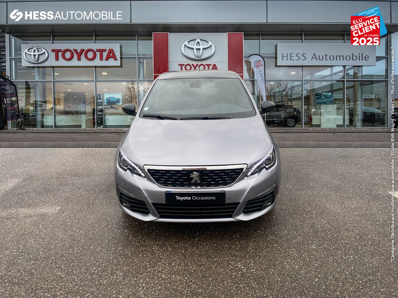 Véhicule d'occasion PEUGEOT 308 1.2 PURETECH 130CH E6.3 SS GT LINE chez Renault Saint-Louis
