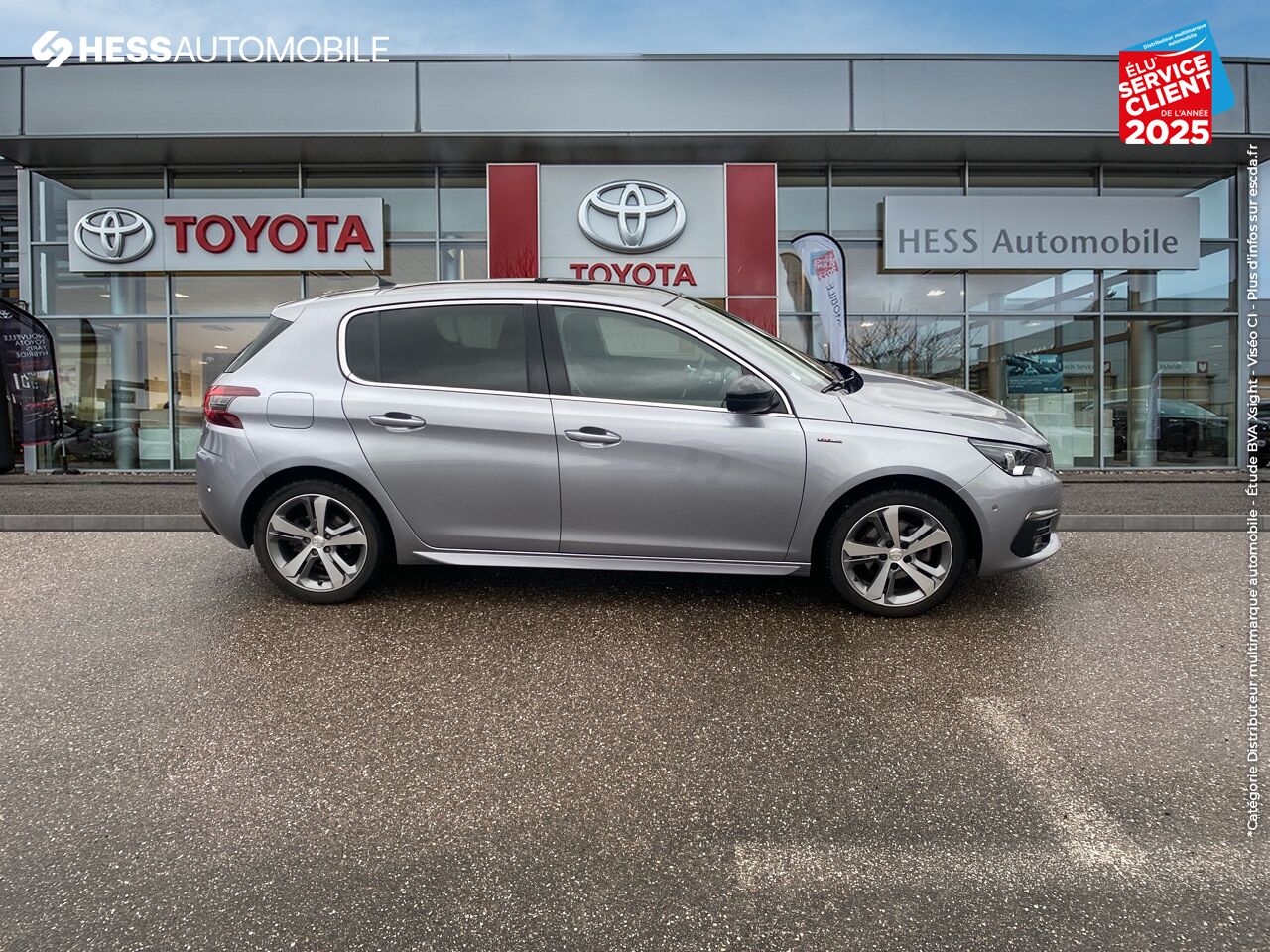 Véhicule d'occasion PEUGEOT 308 1.2 PURETECH 130CH E6.3 SS GT LINE chez Renault Saint-Louis