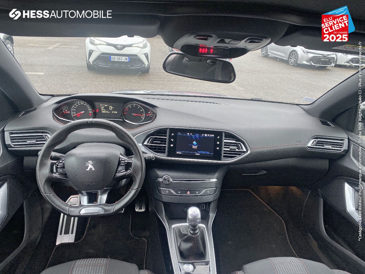 Véhicule d'occasion PEUGEOT 308 1.2 PURETECH 130CH E6.3 SS GT LINE chez Renault Saint-Louis