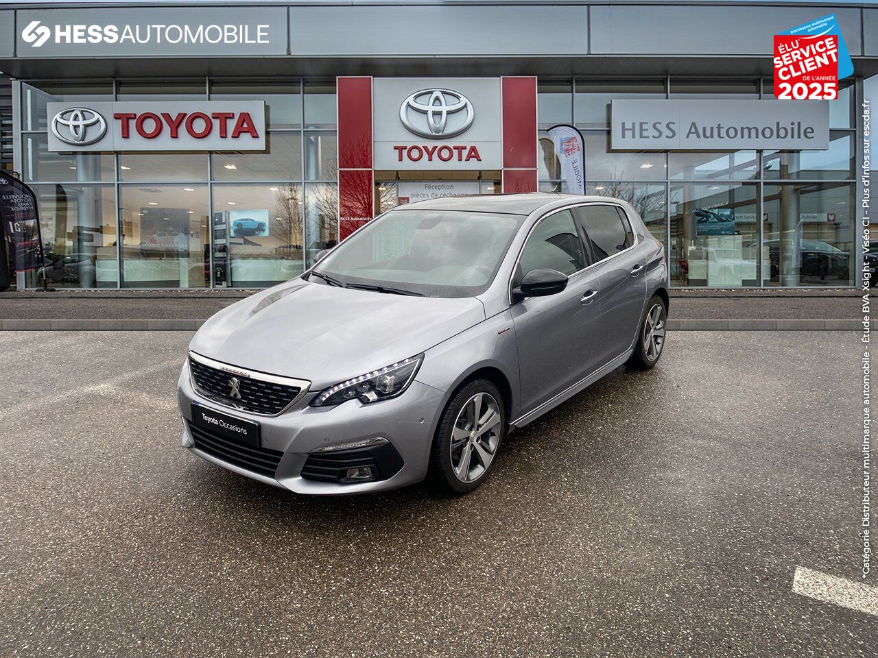 Véhicule d'occasion PEUGEOT 308 1.2 PURETECH 130CH E6.3 SS GT LINE chez Renault Saint-Louis