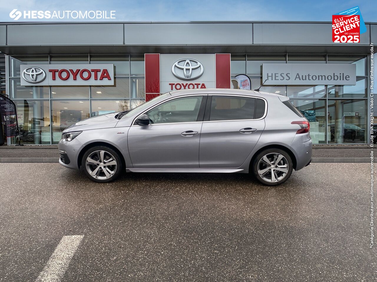 Véhicule d'occasion PEUGEOT 308 1.2 PURETECH 130CH E6.3 SS GT LINE chez Renault Saint-Louis