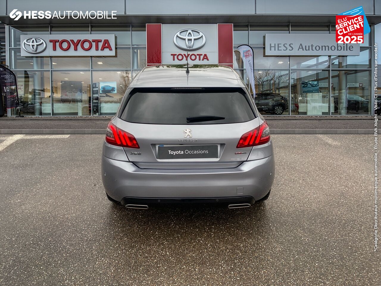 Véhicule d'occasion PEUGEOT 308 1.2 PURETECH 130CH E6.3 SS GT LINE chez Renault Saint-Louis