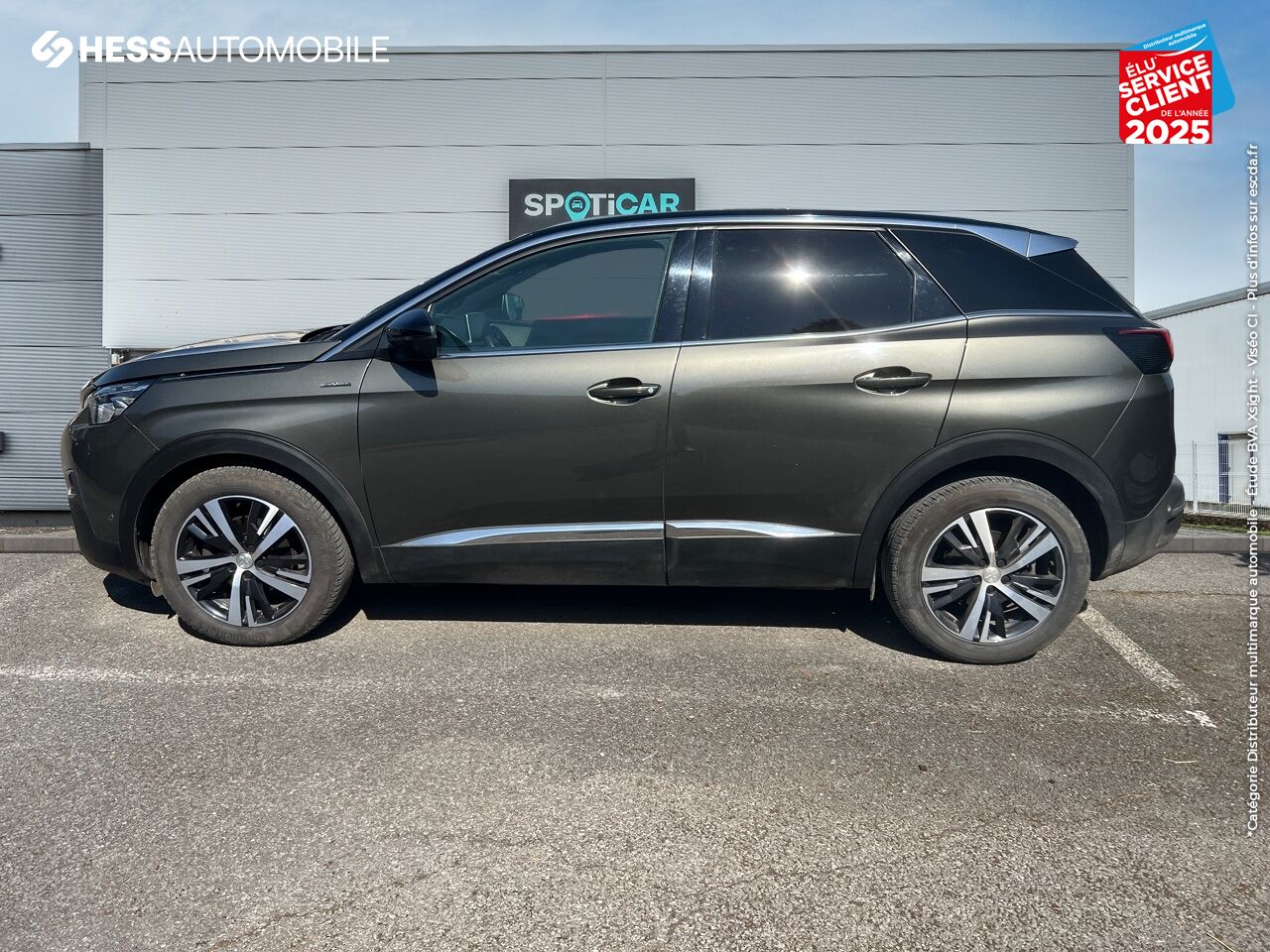 Véhicule d'occasion PEUGEOT 3008 1.5 BLUEHDI 130CH E6.C GT LINE S/S EAT8 GPS CAMERA CARPLAY chez Renault Sélestat