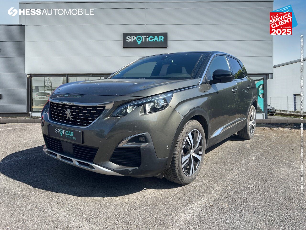 Véhicule d'occasion PEUGEOT 3008 1.5 BLUEHDI 130CH E6.C GT LINE S/S EAT8 GPS CAMERA CARPLAY chez Renault Sélestat