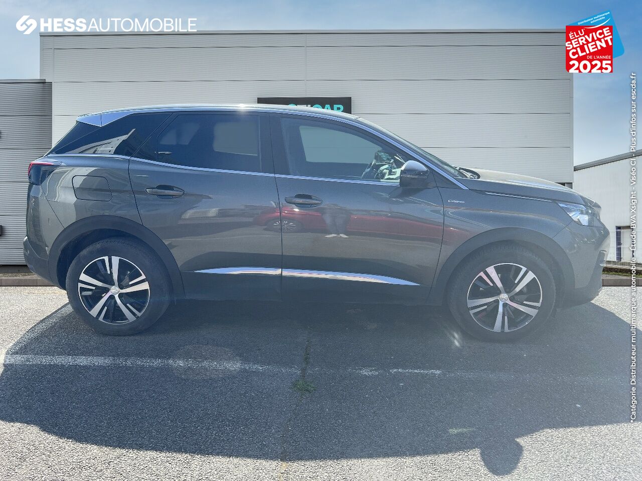 Véhicule d'occasion PEUGEOT 3008 1.5 BLUEHDI 130CH E6.C GT LINE S/S EAT8 GPS CAMERA CARPLAY chez Renault Sélestat