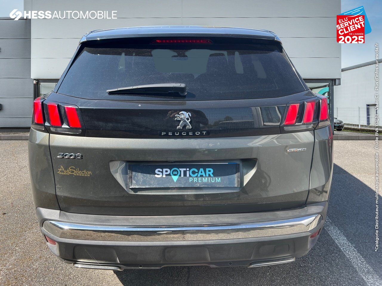 Véhicule d'occasion PEUGEOT 3008 1.5 BLUEHDI 130CH E6.C GT LINE S/S EAT8 GPS CAMERA CARPLAY chez Renault Sélestat