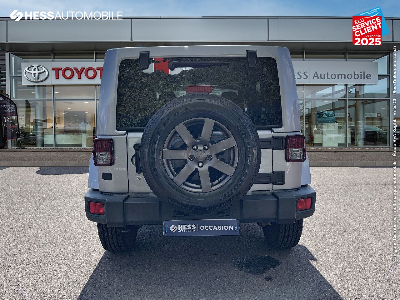 Véhicule d'occasion JEEP WRANGLER UNLIMITED 2.8 CRD 200CH GOLDEN EAGLE BVA GPS CAMERA chez Fiat Besançon