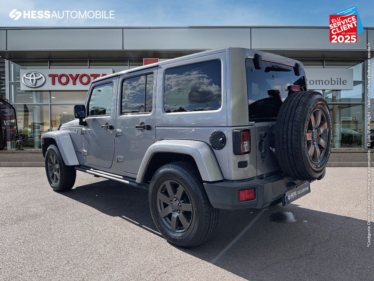 Véhicule d'occasion JEEP WRANGLER UNLIMITED 2.8 CRD 200CH GOLDEN EAGLE BVA GPS CAMERA chez Fiat Besançon