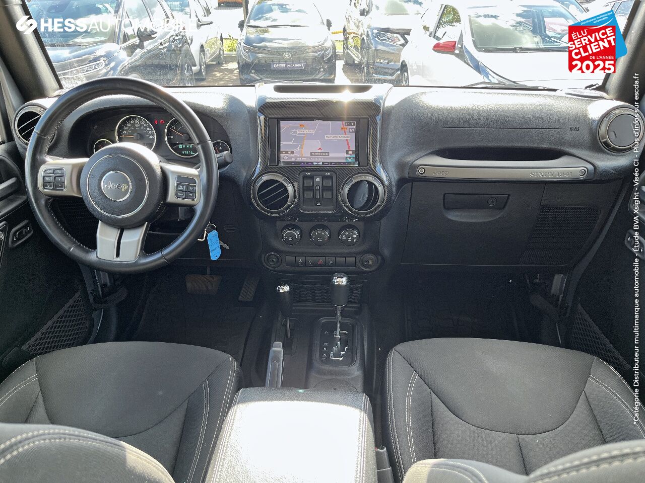 Véhicule d'occasion JEEP WRANGLER UNLIMITED 2.8 CRD 200CH GOLDEN EAGLE BVA GPS CAMERA chez Fiat Besançon